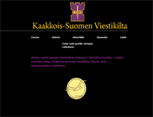 Tablet Screenshot of kaakkois-suomenviestikilta.fi